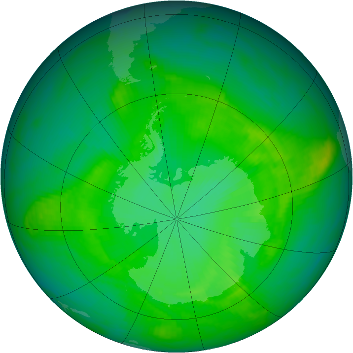 Ozone Map 1981-11-29